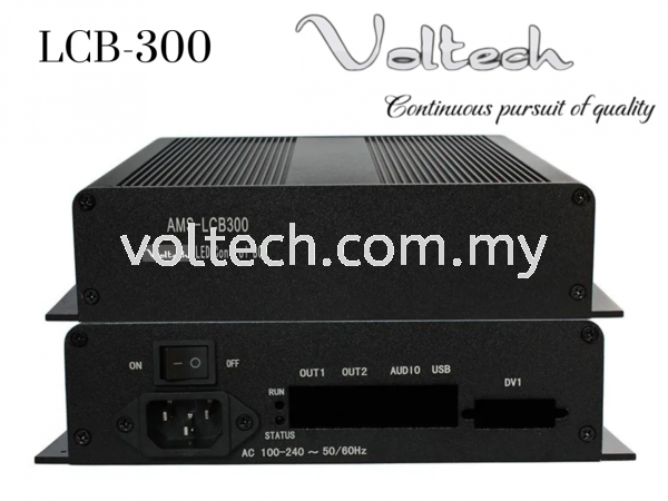 Voltech LCB-300  External Sending Box Voltech LED & LCD Accessory Johor Bahru, JB, Johor, Malaysia. Supplier, Suppliers, Supplies, Supply | Voltech Professional