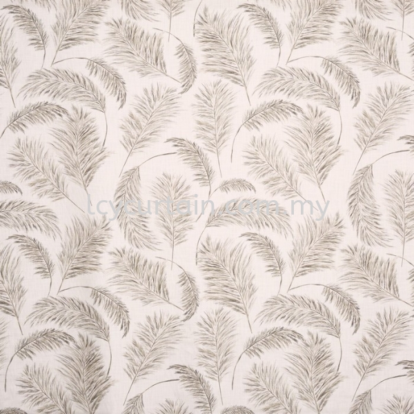 New Forest Pampas Grass Parchment 8767/022 Print Leaves Curtain Curtain Selangor, Malaysia, Kuala Lumpur (KL), Puchong Supplier, Suppliers, Supply, Supplies | LCY Curtain & Blinds