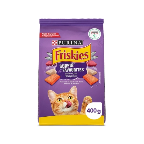 Purina Friskies Cat Dry Food Surfin Favourites 400g