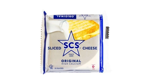 SCS Sliced Cheese Original High Calcium 10's 200g