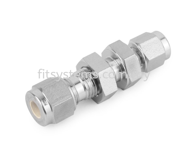 Bulkhead Reducing Unions - BU Bulkhead Fitting Tube Fittings Fittings Selangor, Malaysia, Kuala Lumpur (KL), Penang, Shah Alam, Butterworth Supplier, Suppliers, Supply, Supplies | Fit Systems Sdn Bhd