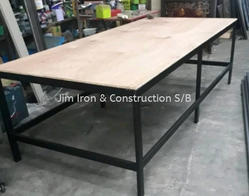 Metal Plywood Table