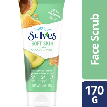 ST.Ives Soft Skin Avocado & Honey Scrub 170g