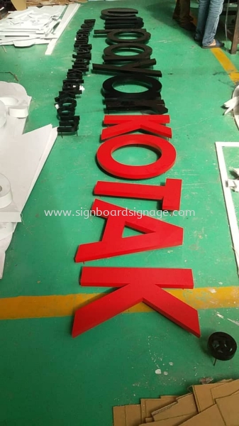 3D Box Up Letters # EG Box Up # Signage Box Up With 2k Color Spray 3D BOX UP LETTERING SIGNAGE Klang, Selangor, Malaysia, Kuala Lumpur (KL), Pahang, Kuantan Manufacturer, Maker, Supplier, Supply | Dynasty Print Solution