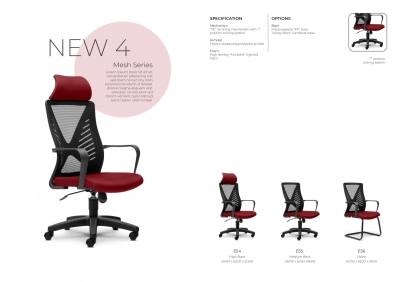 New 4 Mesh Chair