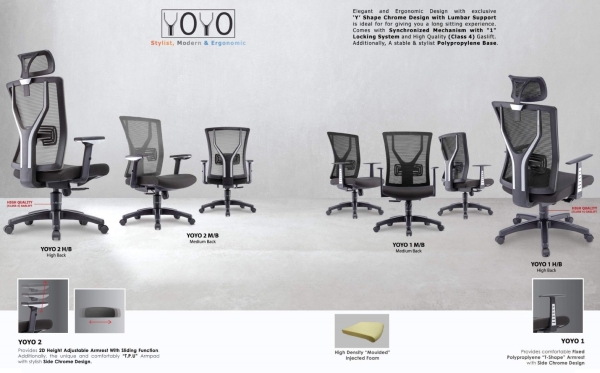 Yoyo Series Mesh Chair Selangor, Malaysia, Kuala Lumpur (KL), Semenyih Supplier, Suppliers, Supply, Supplies | GUESS OFFICE SOLUTIONS SDN. BHD.