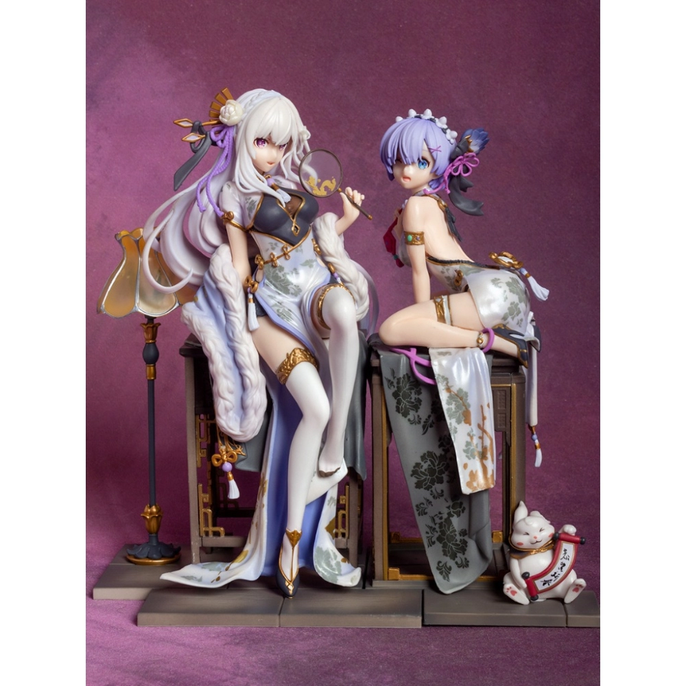 Emilia And Rem Graceful Beauty Ver Re:Zero − Starting Life in Another World