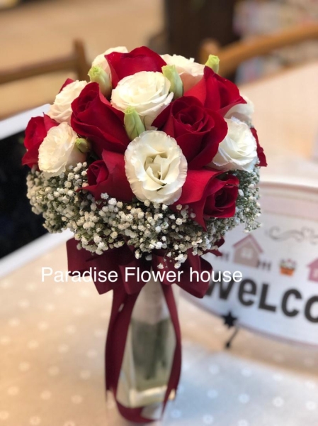 Bbr18 Bridal Bouquet Wedding Day  Melaka, Malaysia Delivery, Supplier, Supply | Paradise Flower House