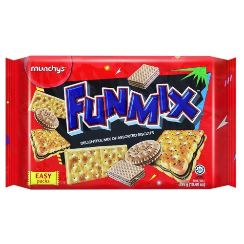 Munchy's Funmix Delightful Mix Of Assorted Biscuits 295g