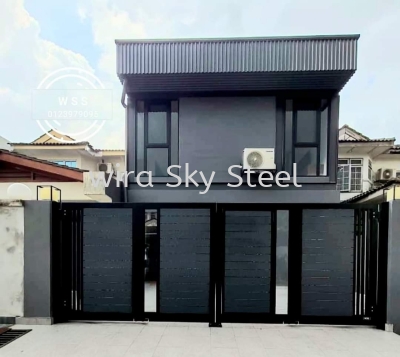 Aluminium Gate Glass Series