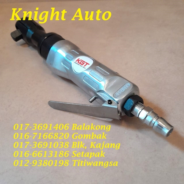 KGT 1/2" Air Ratchet Wrench ID31379 ID34701 Air Impact Wrench / Air Drill / Air Screwdriver / Air Ratchet Wrench  Air / Pneumatic Tools  Selangor, Malaysia, Kuala Lumpur (KL), Seri Kembangan, Setapak, Kajang Supplier, Suppliers, Supply, Supplies | Knight Auto Sdn Bhd