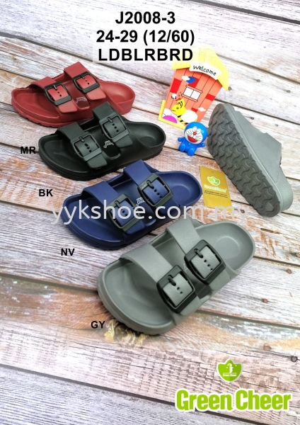 J2008-3 GREEN CHEER SLIPPER KIDS Malaysia, Kedah, Sungai Petani Supplier, Wholesaler, Supply, Supplies | YEOH YEN KEONG SDN BHD