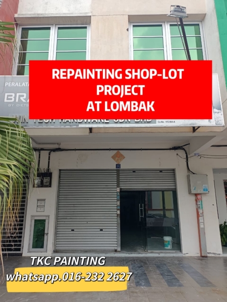 Shop-Lot Repainting at #

Lombak.

#Shop-Lot Repainting Project at Lombak Shop-Lot Repainting project at Lombak Painting Service  Negeri Sembilan, Port Dickson, Malaysia Service | TKC Painting Seremban Negeri Sembilan