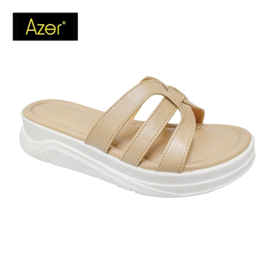 LADIES SLIP ON COMFORT SANDAL (28-3901-BE) (AP.L)