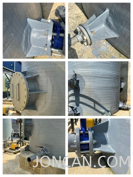 FIBREGLASS TANK MODIFICATION & TANK NOZZLE REPAIRING FRP LINING / LAMINATION/ COATING FRP TANK / FIBREGLASS TANK & EQUIPMENT FRP POLLUTION CONTROL TANK & SERVICES Johor Bahru, JB, Malaysia Manufacturer, Supplier, Supply | Joncan Composites Sdn Bhd