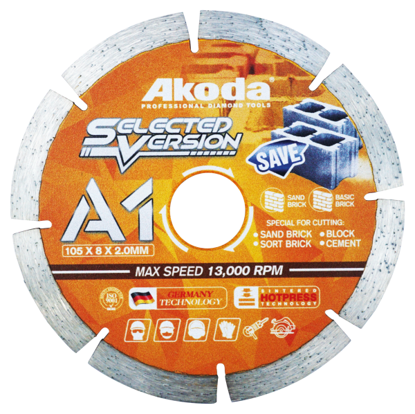 AS04-S105G SELECTED VERSION (Small Diamond Blade) Johor, Malaysia, Tangkak, Muar Supplier, Suppliers, Supply, Supplies | AKODA RESOURCES SDN BHD