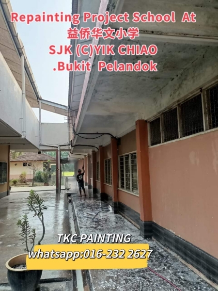  #Repainting Project At Bukit Pelandok #ȻСѧУSJK (C)YIK CHIAOѧУ1 TKC PAINTING /SITE PAINTING PROJECTS Negeri Sembilan, Port Dickson, Malaysia Service | TKC Painting Seremban Negeri Sembilan