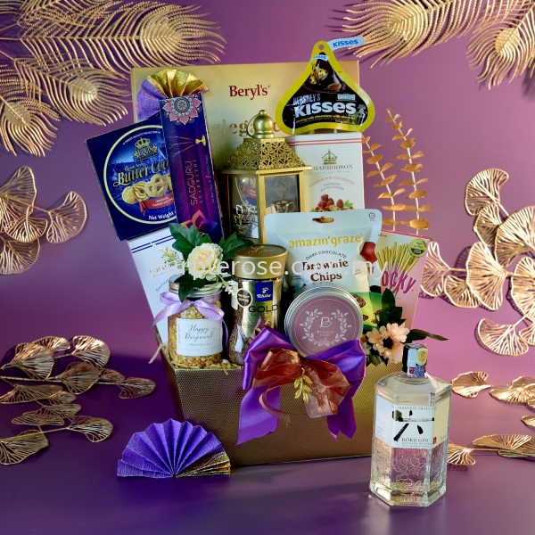Hamper Set(Deepavali)-09(Singapore) Deepavali Hamper (Singapore) Johor Bahru (JB), Malaysia, Singapore Supply, Supplier, Delivery | Purple Rose Florist & Gifts