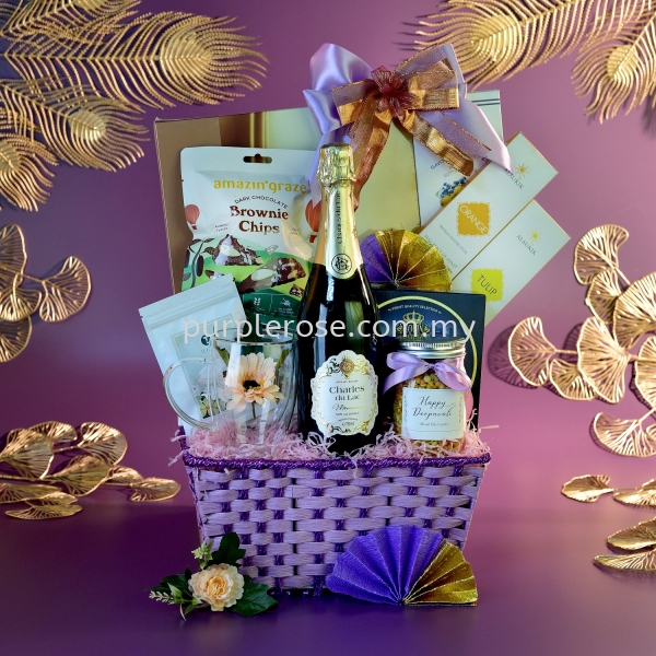 Hamper Set(Deepavali)-02(Singapore) Deepavali Hamper (Singapore) Johor Bahru (JB), Malaysia, Singapore Supply, Supplier, Delivery | Purple Rose Florist & Gifts