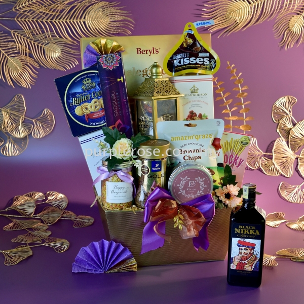 Hamper Set(Deepavali)-10(Singapore) Deepavali Hamper (Singapore) Johor Bahru (JB), Malaysia, Singapore Supply, Supplier, Delivery | Purple Rose Florist & Gifts