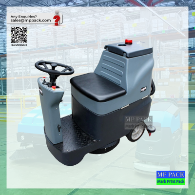 Ride-On Scrubber-dryer Machine Mitchell BRUMBY 