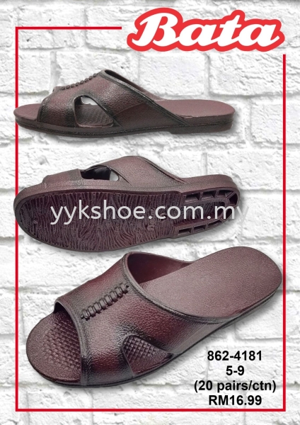 862-4181 BATA SLIPPERS MEN Malaysia, Kedah, Sungai Petani Supplier, Wholesaler, Supply, Supplies | YEOH YEN KEONG SDN BHD