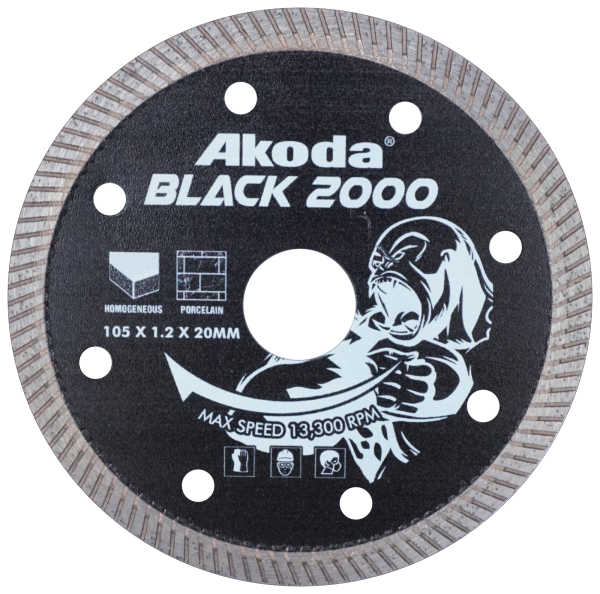 AB04-TT2000 BLACK SERIES (Small Diamond Blade) Johor, Malaysia, Tangkak, Muar Supplier, Suppliers, Supply, Supplies | AKODA RESOURCES SDN BHD