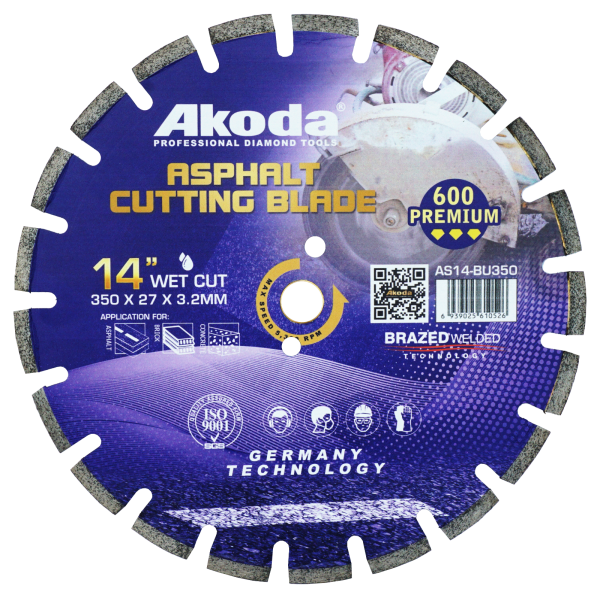 AS14-BU350 ASPHALT CUTTING BLADE (12"/14") Johor, Malaysia, Tangkak, Muar Supplier, Suppliers, Supply, Supplies | AKODA RESOURCES SDN BHD