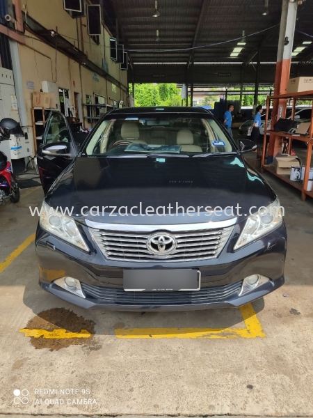 TOYOTA CAMRY STEERING WHEEL REPLACE LEATHER & WOOD Steering Wheel Leather Selangor, Malaysia, Kuala Lumpur (KL), Seri Kembangan Service, Retailer, One Stop Solution | Carzac Sdn Bhd