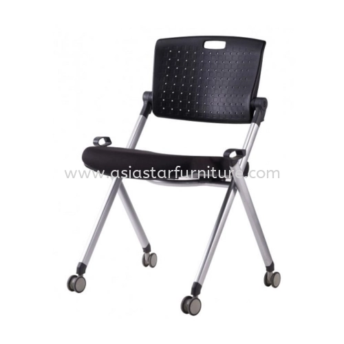 AEXIS 1-WTH MOVEABLE FOLDING TRAINING | SEMINAR CHAIR WITHOUT HANDLE