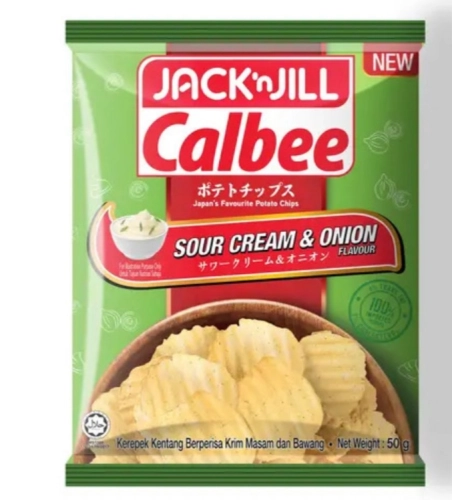 Jack'nJill Calbee Sour Cream & Onion 60g