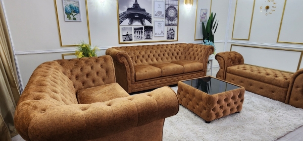 B299 large sofa + large chaise lounge cl01 Chesterfield Extra Large Shah Alam, Selangor, Kuala Lumpur (KL), Malaysia Modern Sofa Design, Chesterfield Series Sofa, Best Value of Chaise Lounge | SYT Furniture Trading