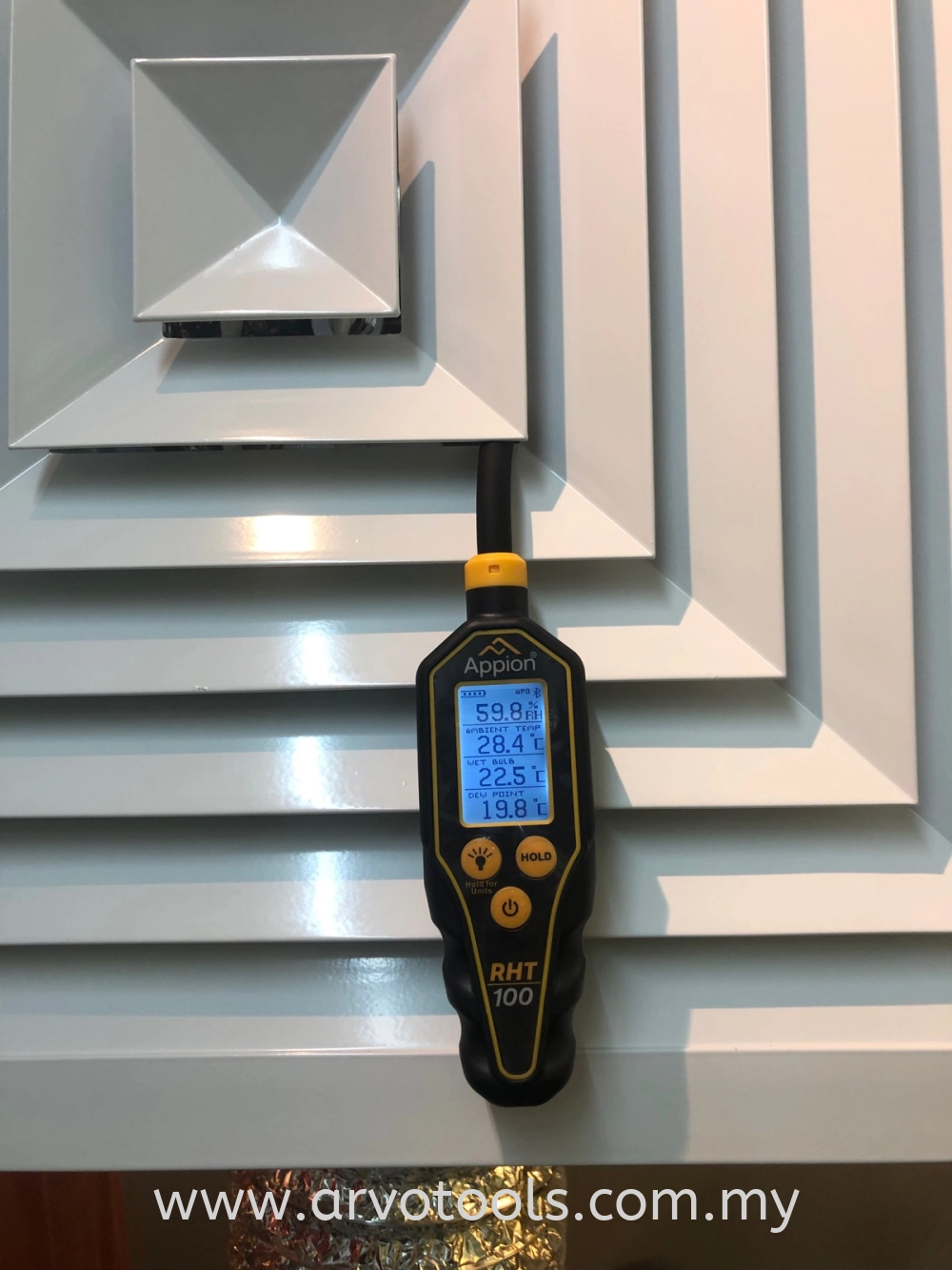 APPION RHT 100 - RELATIVE HUMIDITY AND TEMPERATURE GAUGE Tools ...