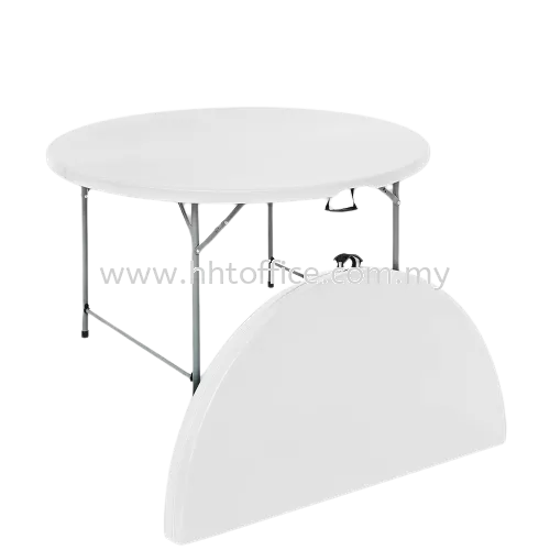 4ft|5ft HDPE - Round Foldable Table