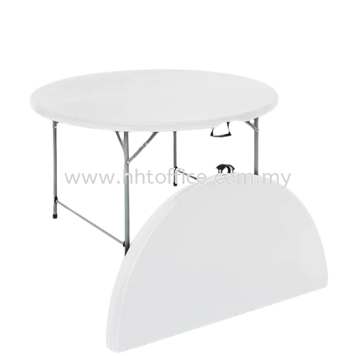 4ft|5ft HDPE - Round Foldable Table