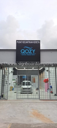 Pusat Kecantikan Kereta - Qozy - Coating - Premium Tints - Outdoor Normal Billboard - Subang Bestari 