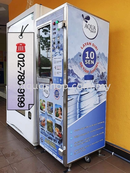 AQ-VM-200 Aqua Shop Water Vending Machine Water Vending Machine Selangor, Malaysia, Kuala Lumpur (KL), Ampang Supplier, Suppliers, Supply, Supplies | Aqua Shop (M) Sdn Bhd
