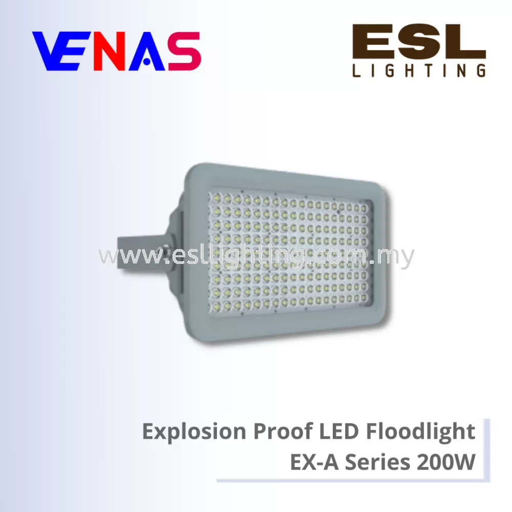 VENAS Explosion Proof LED Floodlight EX-A Series 200W - EX-200W A3N50D120