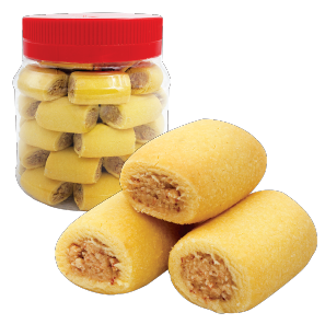 D49.PEANUT ROLL Chinese New Year Cookies  Malaysia, Selangor, Kuala Lumpur (KL), Shah Alam, Petaling Jaya (PJ) Supplier, Manufacturer, Supply, Supplies | Milky Way Food Industries Sdn Bhd