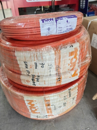 TONN FR CABLE SINGLE CORE 70MM, 50MM & 4MM