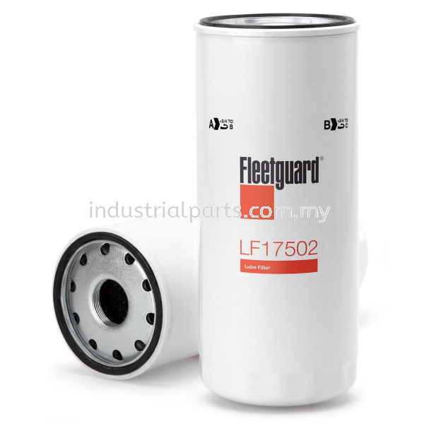 Fleetguard Lube Spin-on Filter LF17502 - Malaysia (Johor, Terengganu, Pahang, Kelantan) Fleetguard Fuel Filters / Air Filters / Oil Filters / Hydraulic Filters Filter/Breather (Fuel Filter/Diesel Filter/Oil Filter/Air Filter/Water Separator) Selangor, Malaysia, Kuala Lumpur (KL), Shah Alam Supplier, Suppliers, Supply, Supplies | Starfound Industrial Sdn Bhd