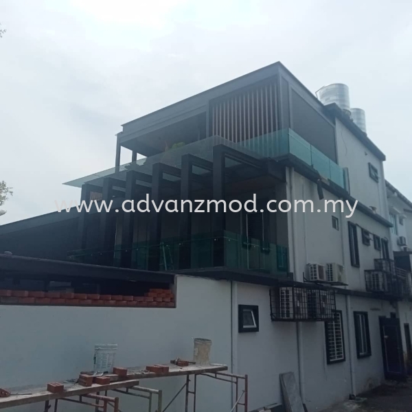 C-Beam With Laminated Glass Roof C-Beam Glass Roof Selangor, Malaysia, Kuala Lumpur (KL), Puchong Supplier, Supply, Supplies, Retailer | Advanz Mod Trading