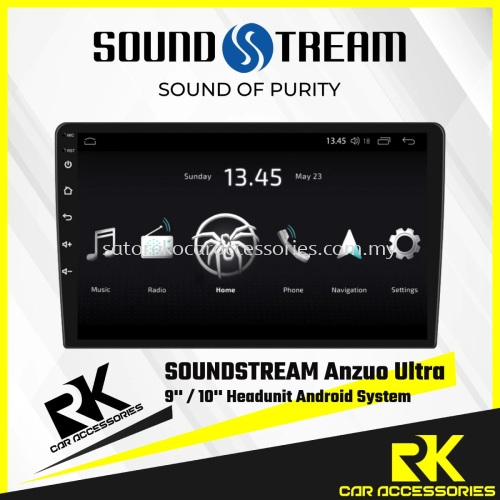 SOUNDSTREAM Anzuo Ultra Max Series Head-unit Android System 