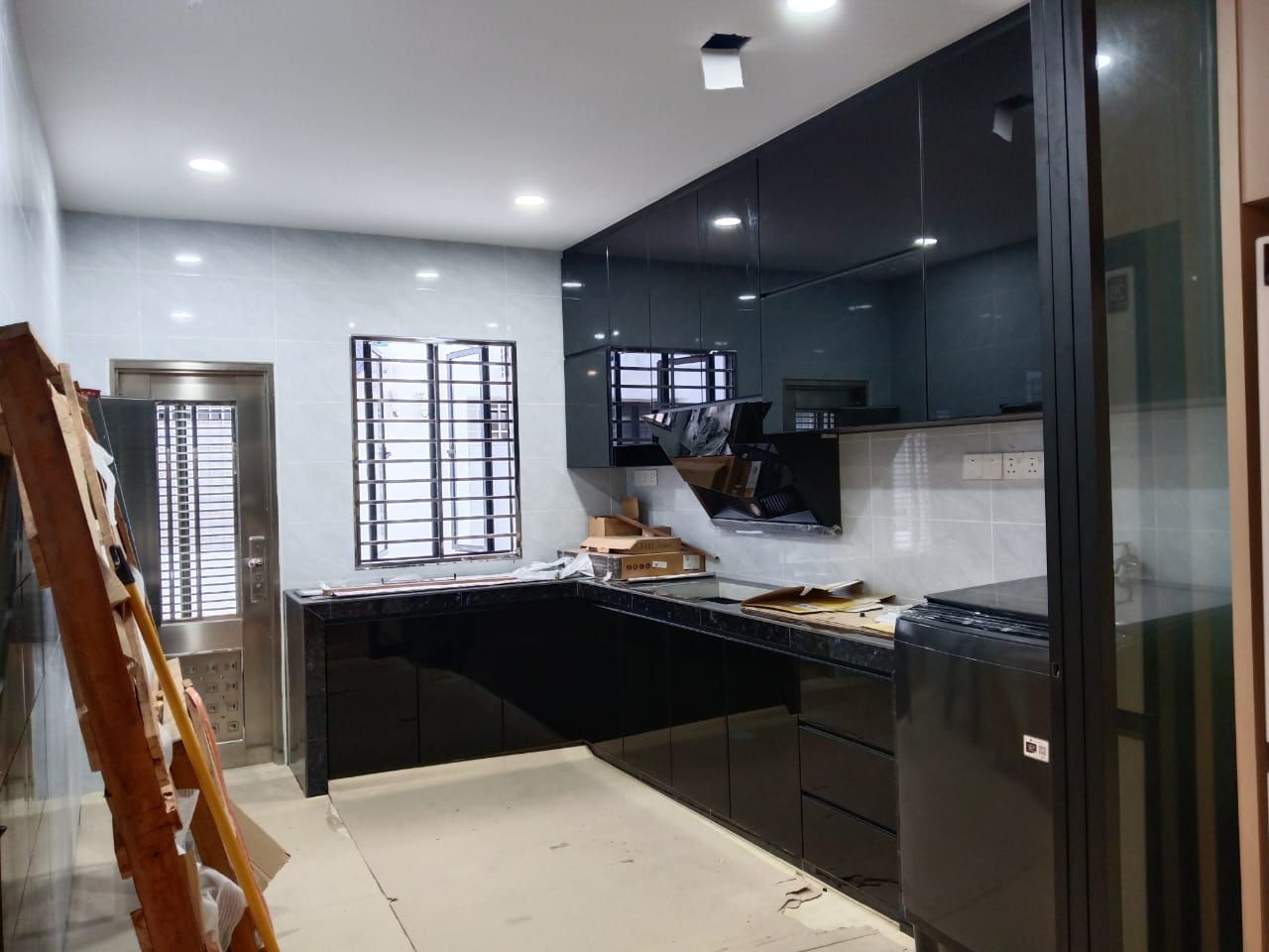 Aluminium Kitchen Cabinet At Permas Jaya Johor Bahru