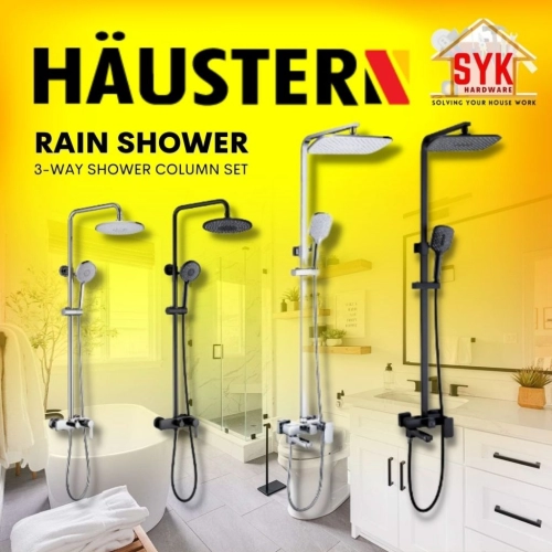 SYK Haustern Shower Set Bathroom TAZEL KASKA BEETHOVA Rain Shower Set For Water Heater Bathroom Shower Set
