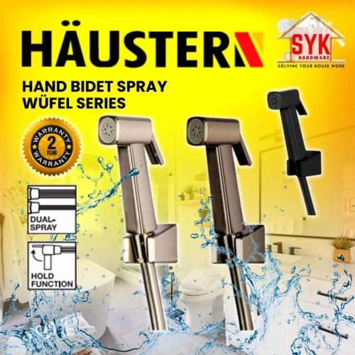 SYK Rubine Haustern Bidet HT-WUFEL-400 Toilet Bidet Spray Bathroom Hand Bidet Paip Air Tandas Paip Tandas