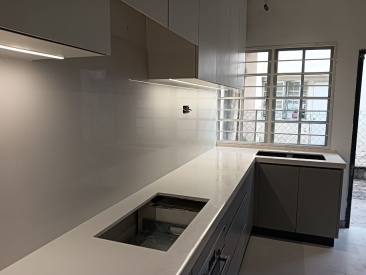 Quartz Kitchen Countertop - QQ1504 - Taman Mutiara Puchong