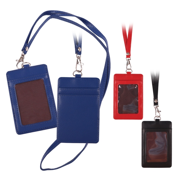 ID 1120 PU ID Card Holder with Lanyard Name Card Holder Malaysia, Melaka, Selangor, Kuala Lumpur (KL), Johor Bahru (JB), Singapore Supplier, Manufacturer, Wholesaler, Supply | ALLAN D'LIOUS MARKETING (MALAYSIA) SDN. BHD. 