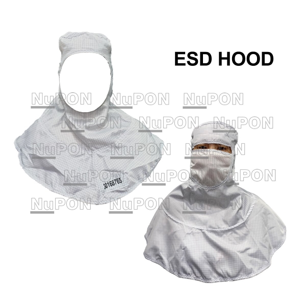 ESD Hood ESD/Cleanroom Apparel ESD Apparels ESD/Cleanroom Products Philippines, Asia Pacific Supplier, Supply, Supplies, Specialist | NuPon Technology