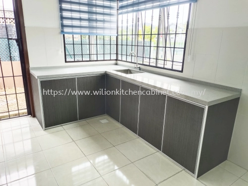 3G Aluminium Panel Kitchen Cabinet @ Bandar Hillpark,Puncak Alam Selangor